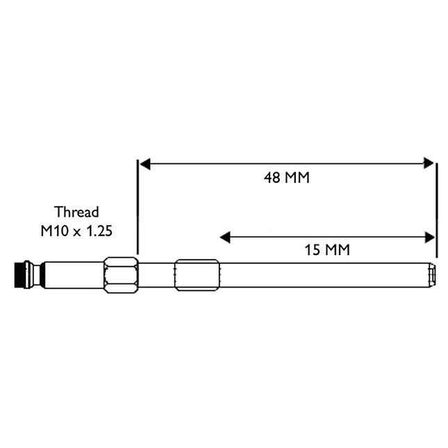 31422370 - Glowplug Adaptor - M8 x 1.0 Mercedes-Benz & Chrysler