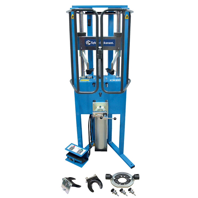 Pneumatic Spring Compressor with brackets