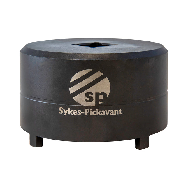 black KM17 locknut socket with sykes pickavant branding