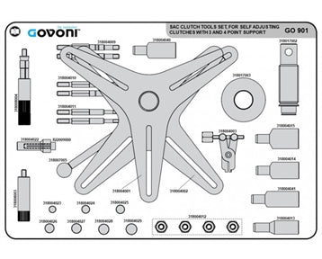 GO901 - Self Adjusting Clutch (SAC) Installer Kit